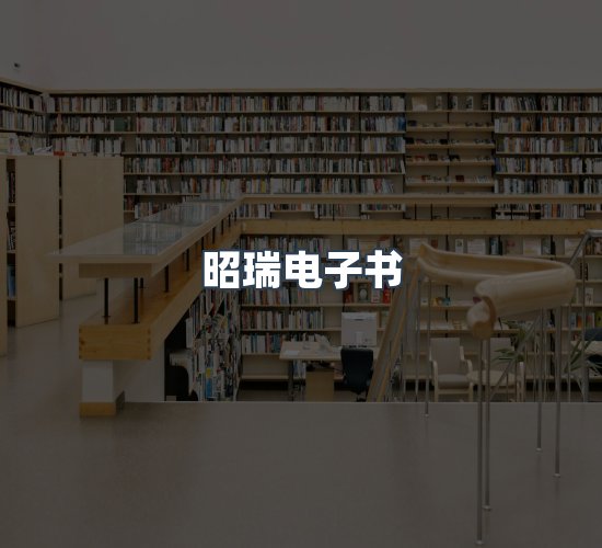 关于昭瑞电子书